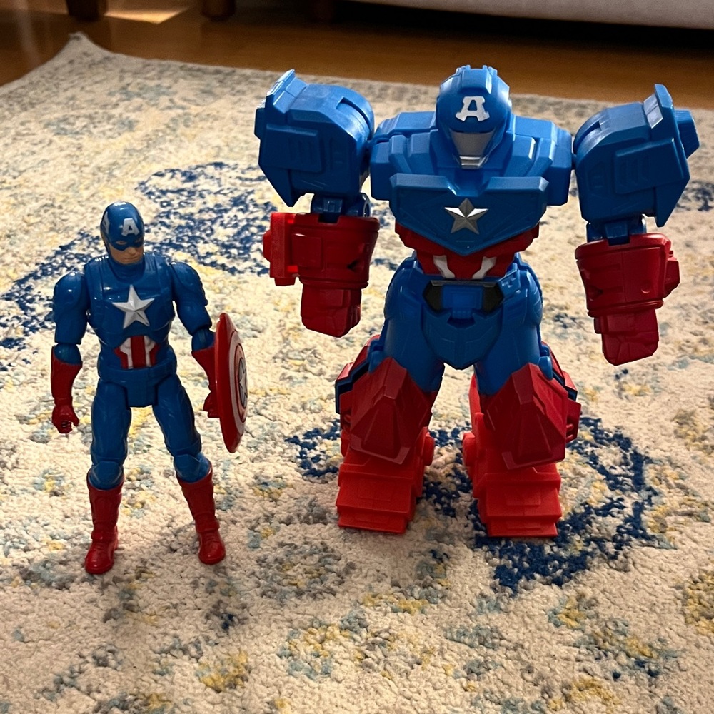 Captain America Action Figure Set